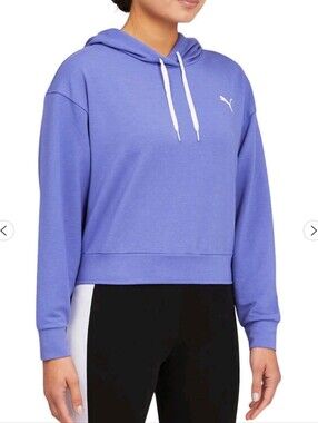Puma Women's Purple Hoodie Size Small